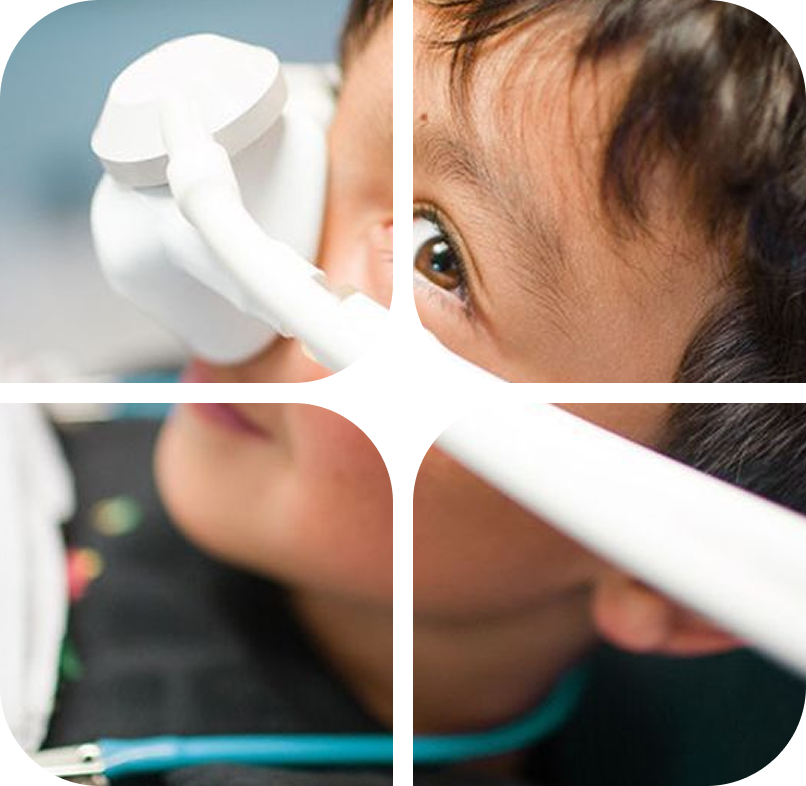 Laughing gas for children